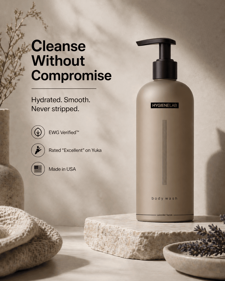Clean Body Care for Men – No Toxins, No Compromise – HygieneLab