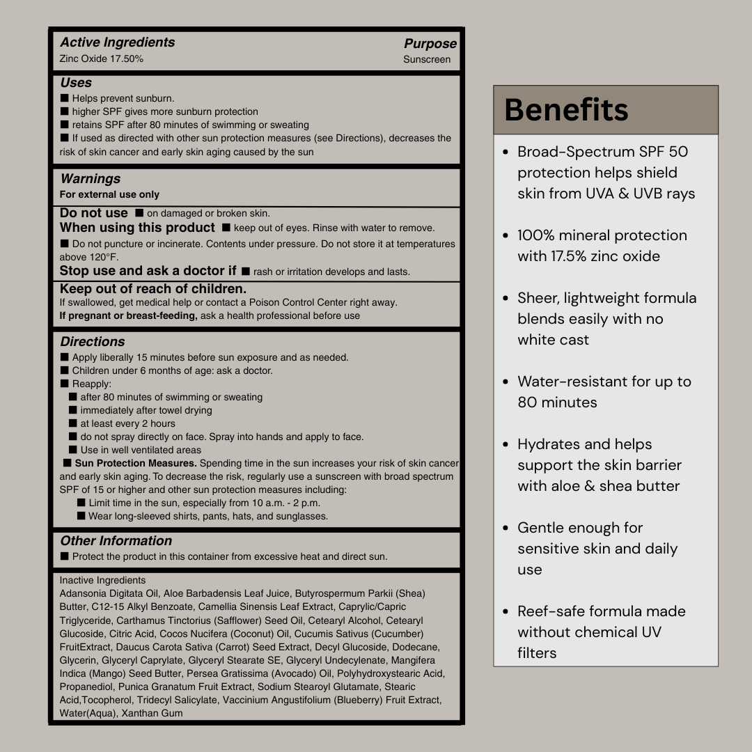 Face and Body Mineral Sunscreen - HygieneLab