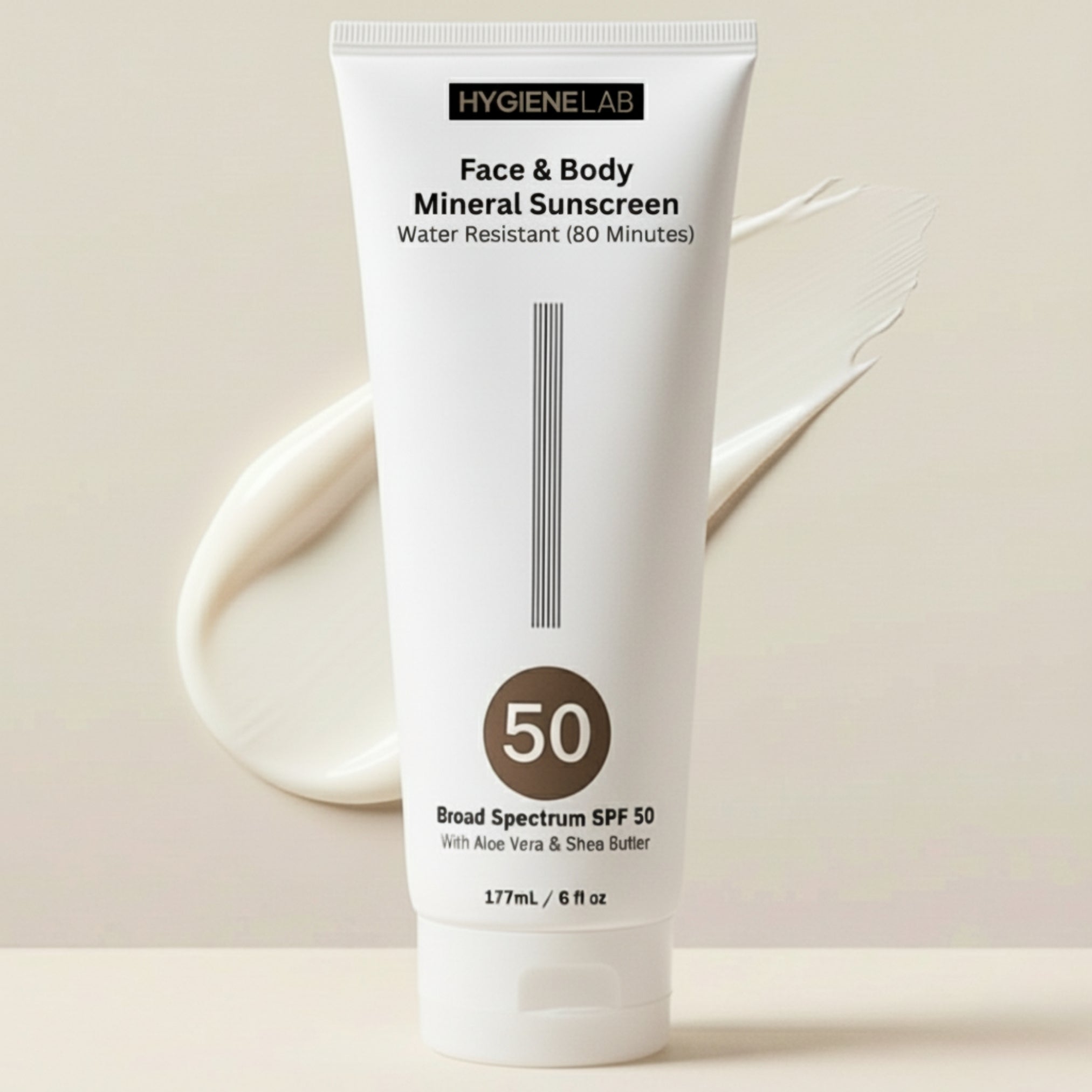 Face and Body Mineral Sunscreen - HygieneLab