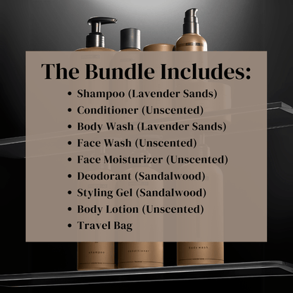 The Complete Daily Bundle + Toiletry Bag - HygieneLab